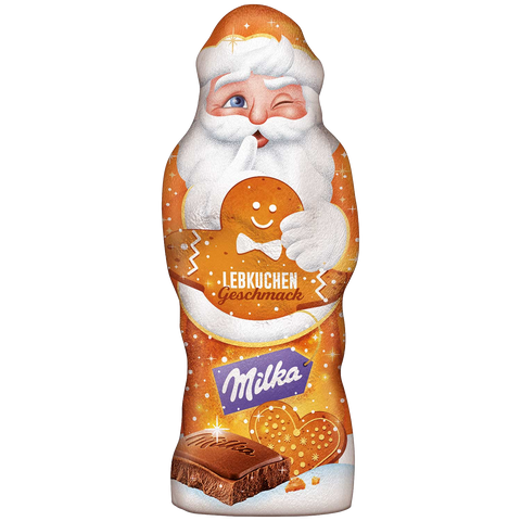 Milka Gingerbread Milk Chocolate Santa | 100g