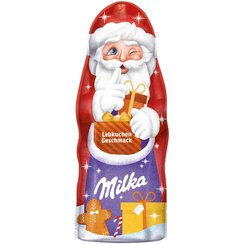 Milka Gingerbread Milk Chocolate Santa | 95g