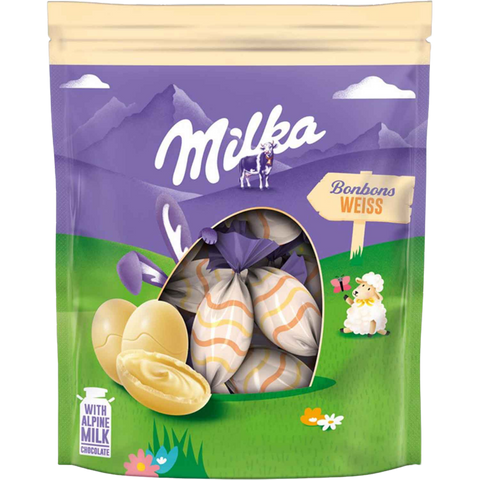 Milka | White Chocolate Easter Eggs | 90g