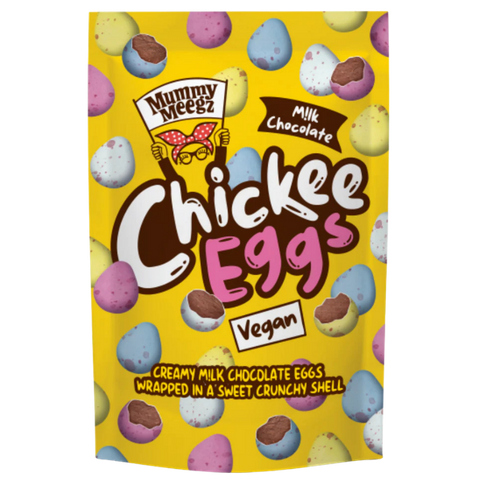 Mummy Meegz | Chickee Eggs Vegan Milk Chocolate Bag | 80g