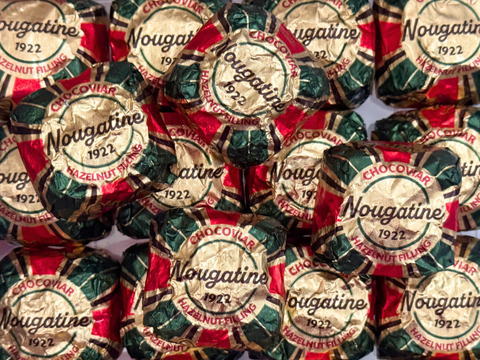Venchi Chocoviar Nougatine Dark Chocolate Truffle | 20g