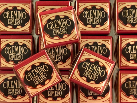 Venchi Cremino Coffee Dark Chocolate Cube | 12g
