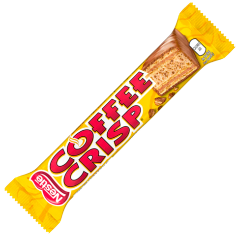 Nestle Coffee Crisp Milk Chocolate Bar | 50g | BB End May 24