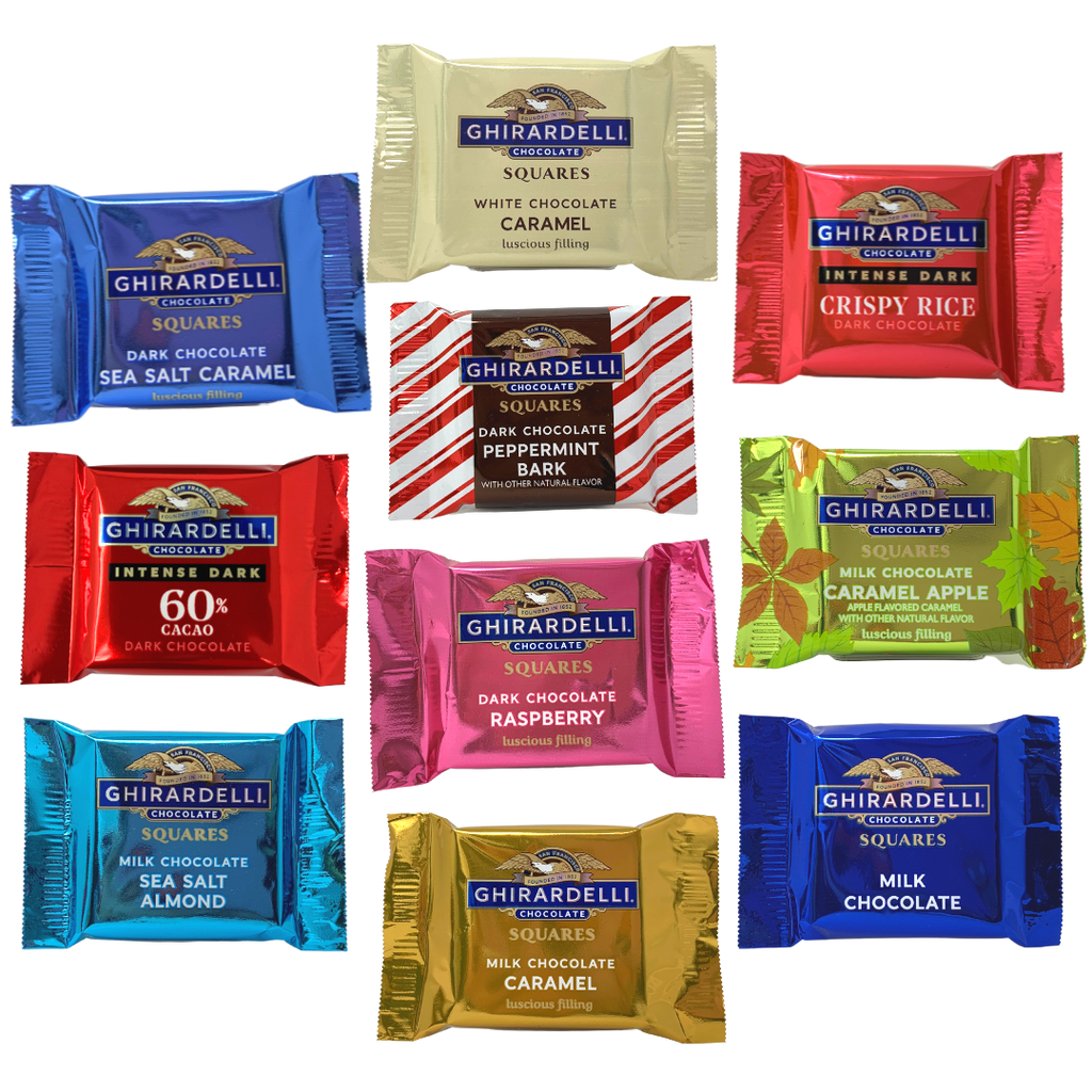 Ghirardelli Chocolate Squares (10 Varieties) Chocolate Emporium