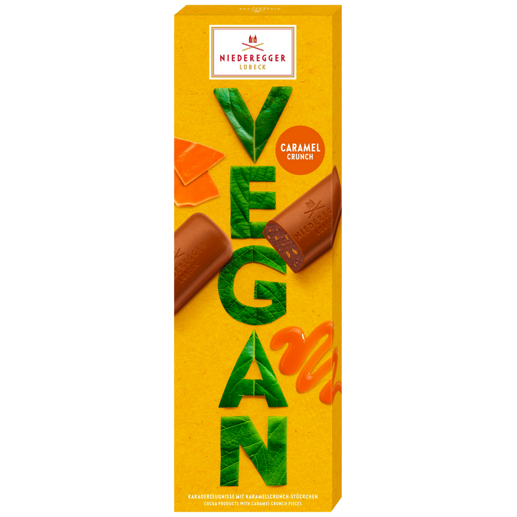 Niederegger Mini Vegan Caramel Crunch Milk Chocolates (100g