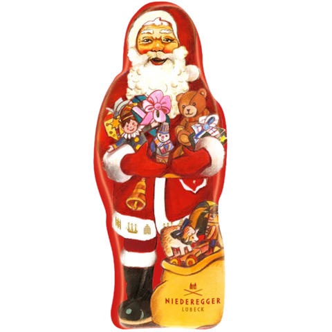 Niederegger Marzipan Dark Chocolate Santa | 100g