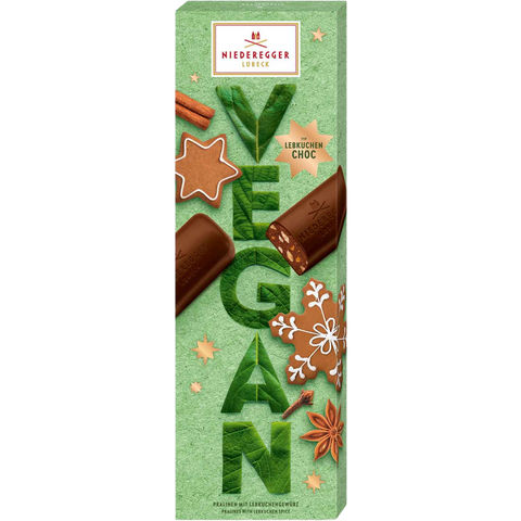 Niederegger Vegan Lebkuchen Gingerbread Chocolates | 100g | BB End April 26