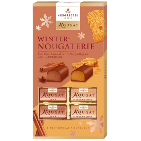 Niederegger Christmas Nougat | Cinnamon & Spekulatius | 200g