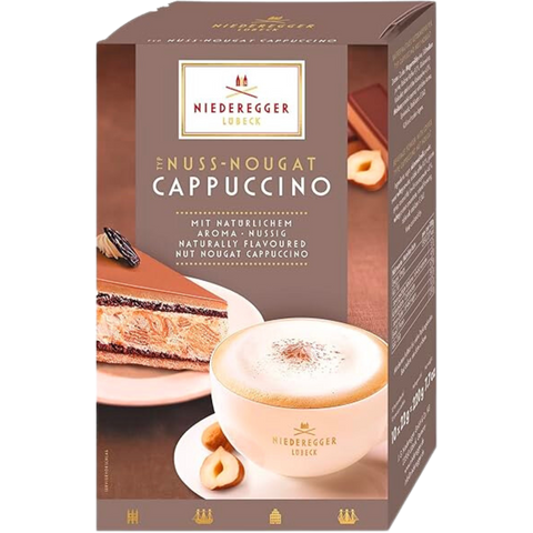 Niederegger | Hazelnut Cappuccino Coffee | 10 Sachets