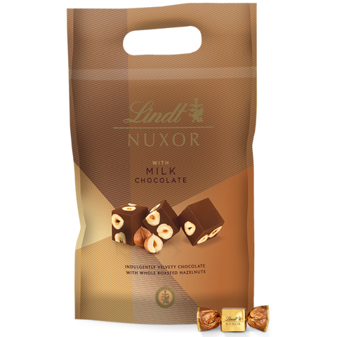 Lindt Hazelnut Milk Chocolate Nuxor | 700g Bag