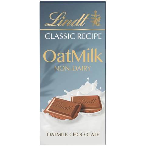 Lindt Oat Milk Vegan Milk Chocolate Bar | 100g Bar | BB End June 24