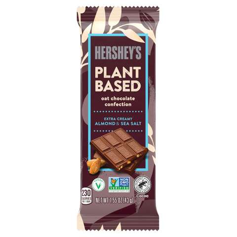 Hersheys | Plant Based Vegan Almond & Sea Salt Bar | 43g