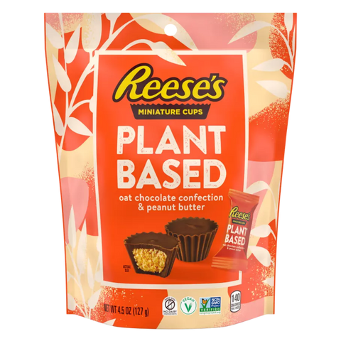 Reeces | Plant Based Vegan Peanut Butter Cups | 1 Bag | 127g