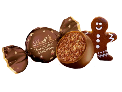 Lindt Luxury Large Gingerbread Marzipan Chocolates