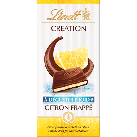 Lindt Creation | Refreshing Lemon Milk Chocolate | 150g Bar