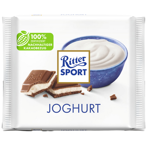 Ritter Sport | Yoghurt Milk Chocolate Bar | 100g