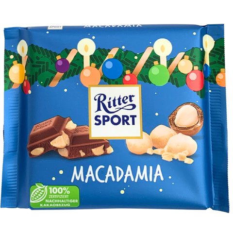 Ritter Sport | Macadamia Milk Chocolate Bar | 100g