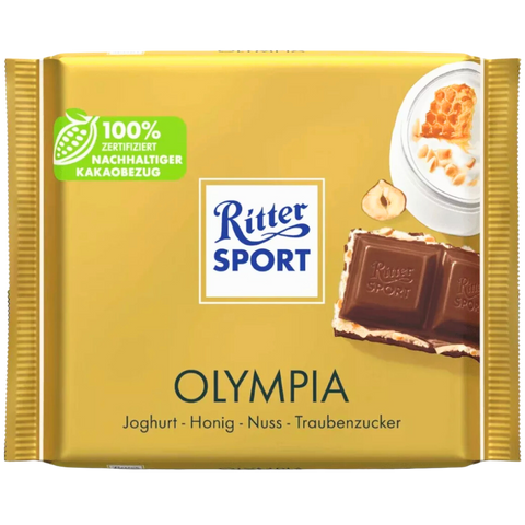Ritter Sport | Olympia Milk Chocolate Bar | 100g