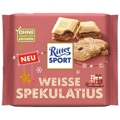 Ritter Sport | Spekulatius White Chocolate Bar | 100g