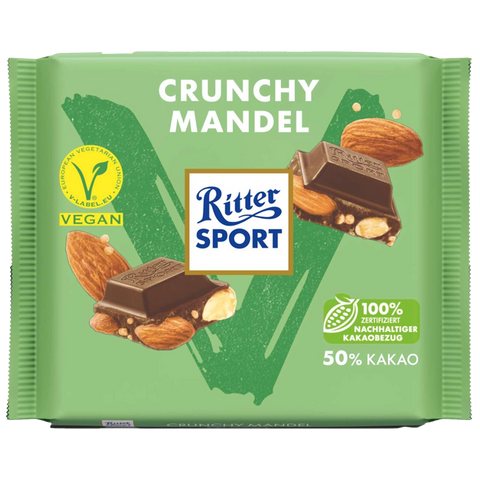 Ritter Sport Vegan Crunchy Almond 100g | BB 5.1.26