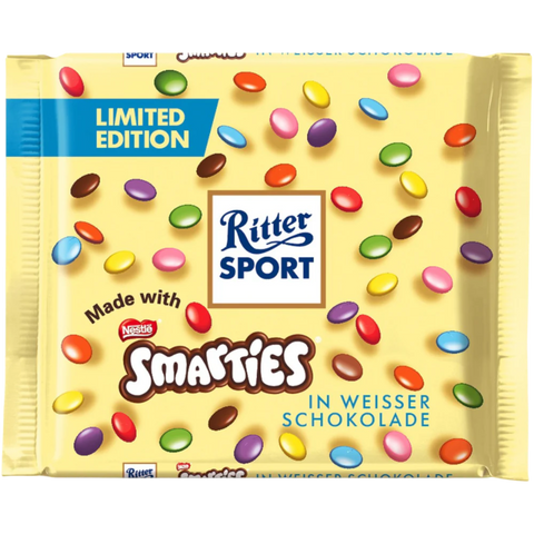 Ritter Sport | White Chocolate Smarties Bar | 100g