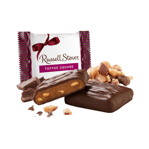 Russell Stover from Lindt | Toffee Square Milk Chocolates