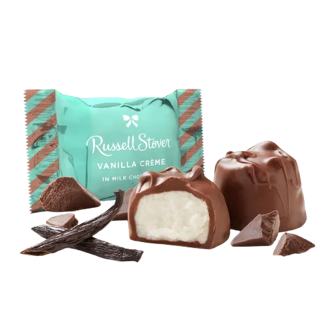 Russell Stover from Lindt | Vanilla Creme Milk Chocolates