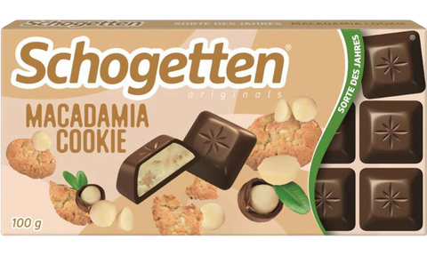 Schogetten | Macadamia Cookie | 100g Box