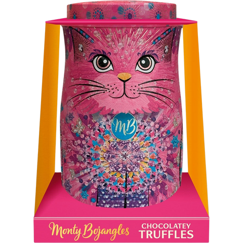 Monty Bojangles | Shimmering Starlet Berry Bubbly Cat Tin | 135g | BB End Dec 26