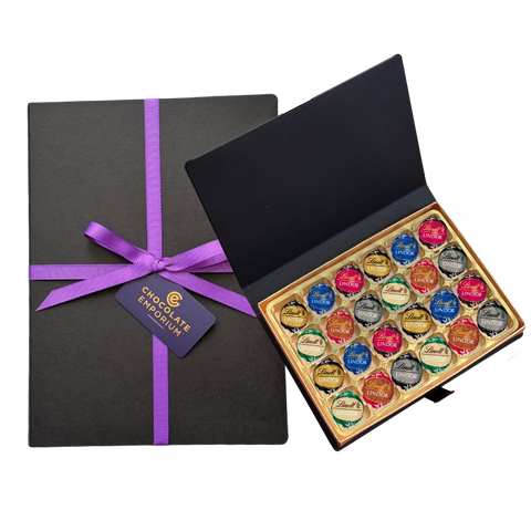 Lindt | Dark Chocolate Collection Gift Box | 24 Chocolates | 6 Varieties