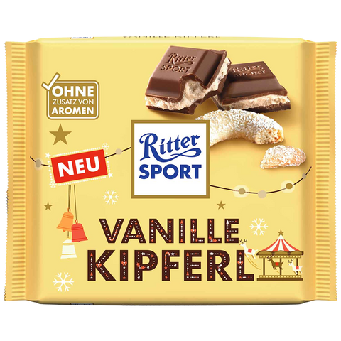 Ritter Sport | Vanilla Almond Milk Chocolate Bar| 100g