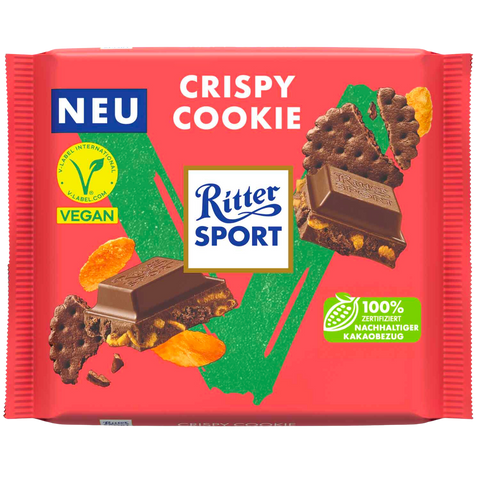 Ritter Sport | Vegan Crispy Cookie | 100g