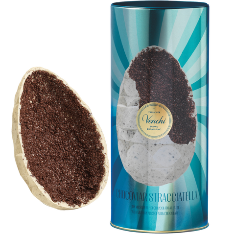 Venchi Chocoviar Easter Egg | Stracciatella White Chocolate | 390g