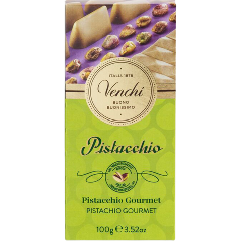 Venchi | Pistachio White Chocolate Bar | 100g