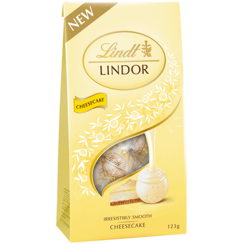 Cheesecake White Chocolate Lindt Lindor | 137g Bag
