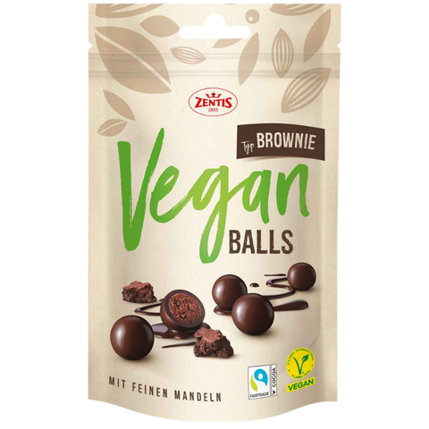 Zentis | Vegan Brownie Balls | 90g Bag