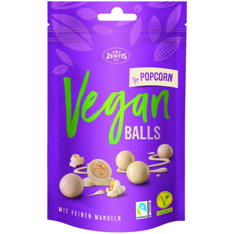 Zentis | Vegan Popcorn Balls | 90g Bag