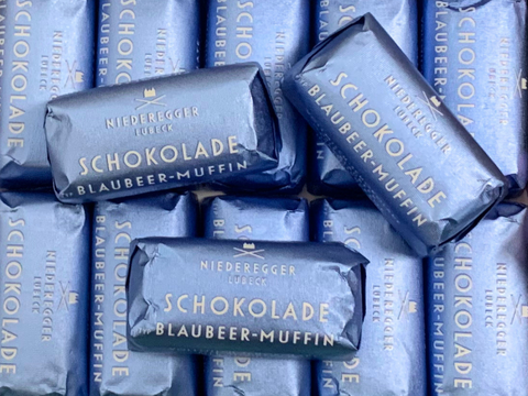 Niederegger | Blueberry Muffin Milk Chocolate Truffle | 12g