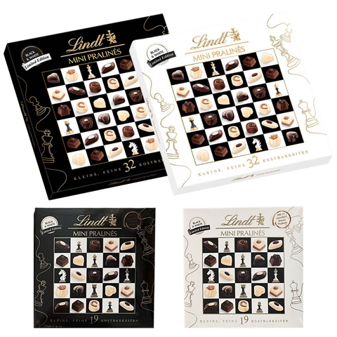 Lindt Mini Dark & White Chocolate Pralines 90g or 163g (BB End Mar 24)