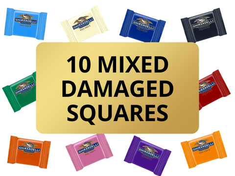 Damaged Mixed Ghirardelli Squares (10)