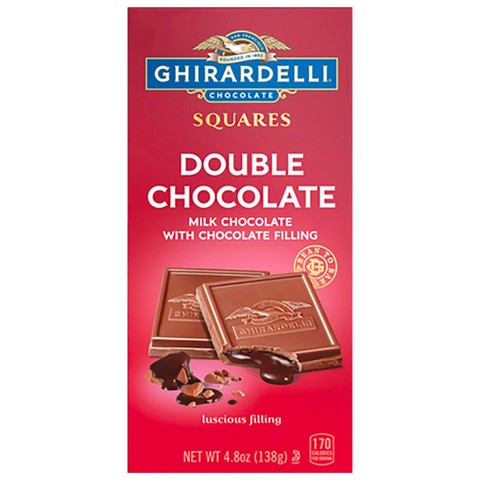 Ghirardelli Double Chocolate Milk Chocolate Bar (138g)
