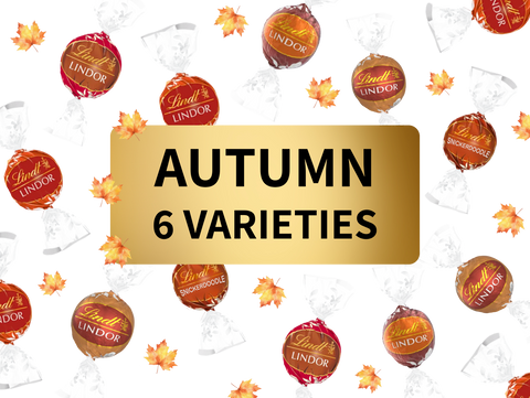 Lindt Lindor | Autumn Chocolate Collection | 6 varieties