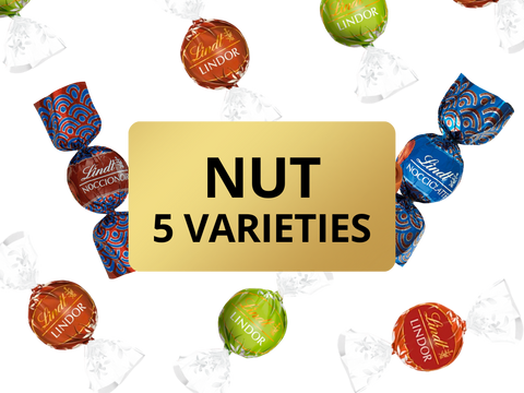 Lindt Nut Chocolate Collection | 5 varieties