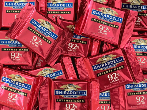Ghirardelli 92% Intense Dark Chocolate Square | 11g