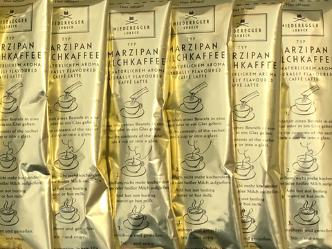 Niederegger | Marzipan Latte Coffee Sachet | Pick & Mix | BB 25.6.26