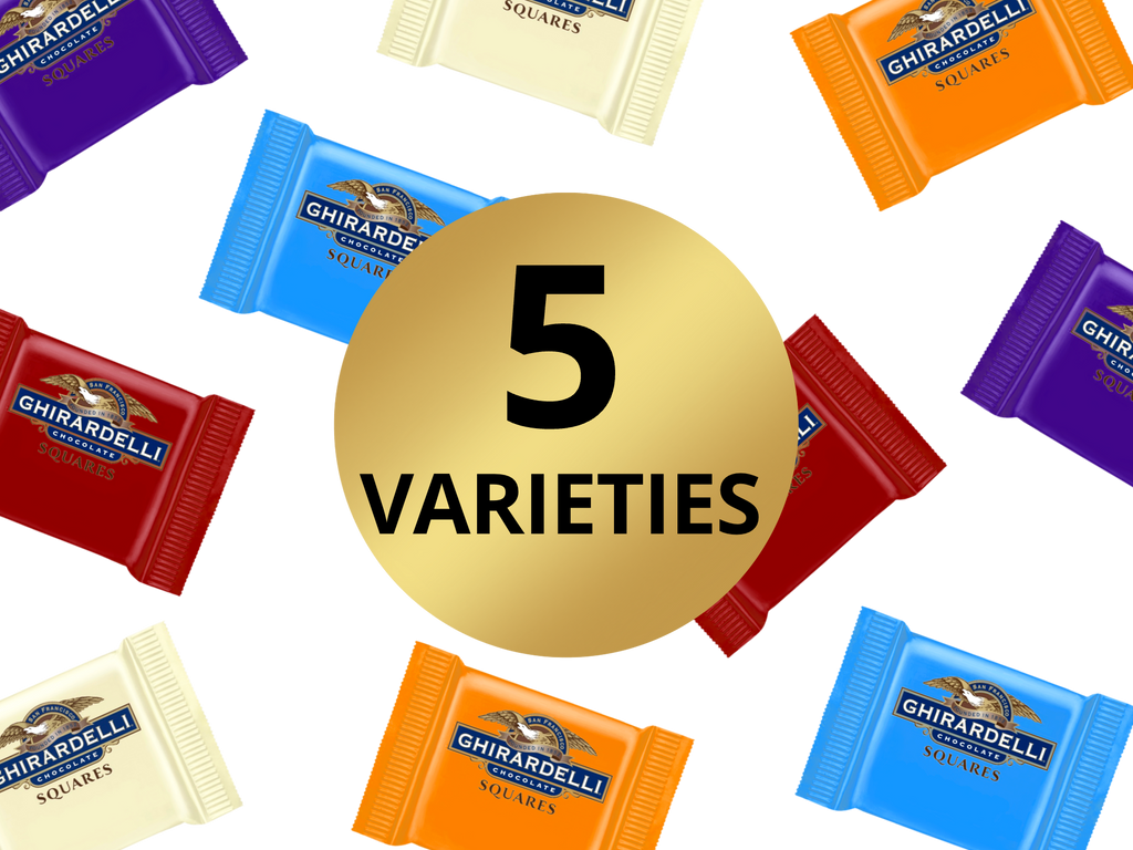 Ghirardelli Chocolate Squares (5 Varieties) Chocolate Emporium