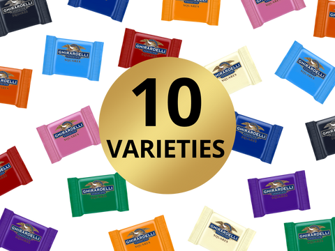 Ghirardelli Chocolate Squares (10 Varieties)