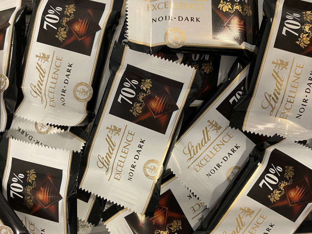 Mini Lindt Excellence 70 Dark Chocolate Square Chocolate Emporium mini-lindt-excellence-70-dark-chocolate-square-chocolate-emporium