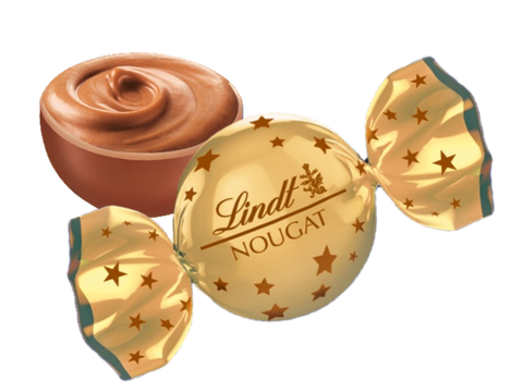 Lindt Smooth Hazelnut Nougat Milk Chocolate Balls