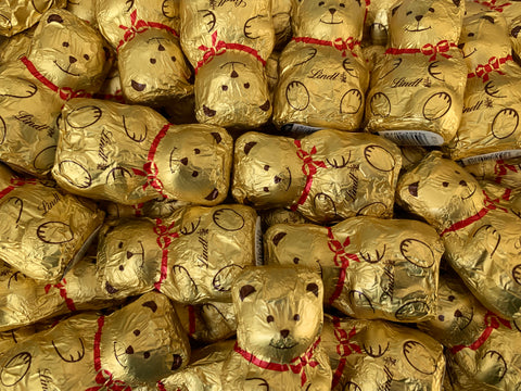 Lindt Mini Milk Chocolate Teddy Bear | Gold | 10g